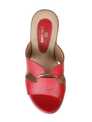 red platforms wedges - 16092455 - Standard Image - 4