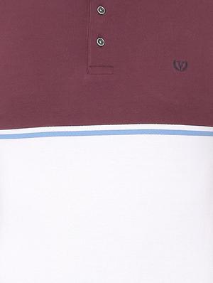 multicolor color block tshirt - 16095232 - Standard Image - 4