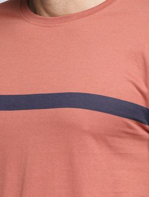 brown striped t-shirt - 16096105 - Standard Image - 4
