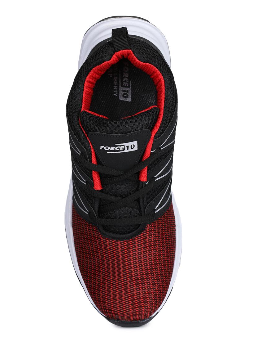 red fabric sport shoes - 16097313 - Zoom Image - 4