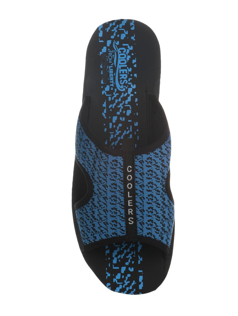 blue Fabric slip on slippers - 16097334 - Zoom Image - 4