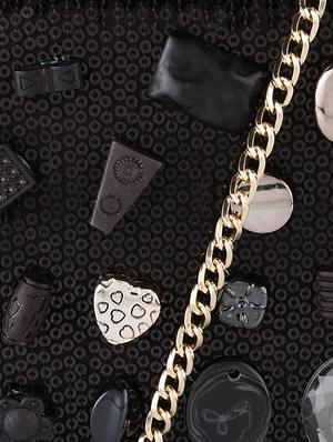 black metal box clutch - 16097909 - Standard Image - 4