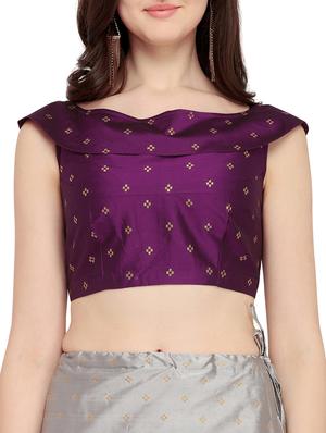 zari motif semi-stitched a-line lehenga - 16099170 - Standard Image - 4