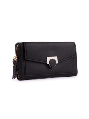 black leatherette (pu wallet - 16101223 - Standard Image - 4