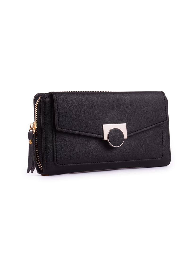 black leatherette (pu wallet - 16101223 - Zoom Image - 4