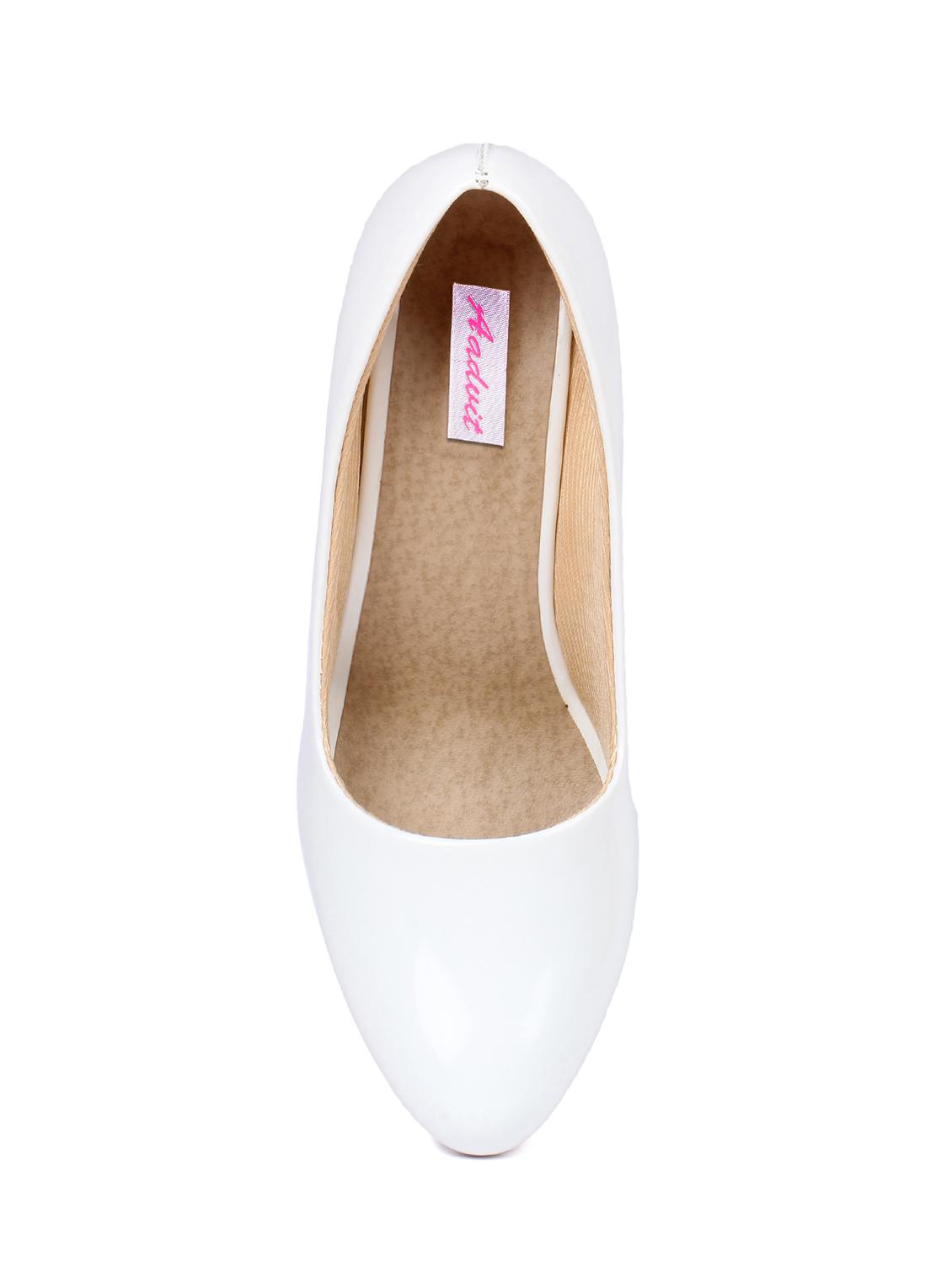 white slip on pumps - 16104311 - Zoom Image - 4