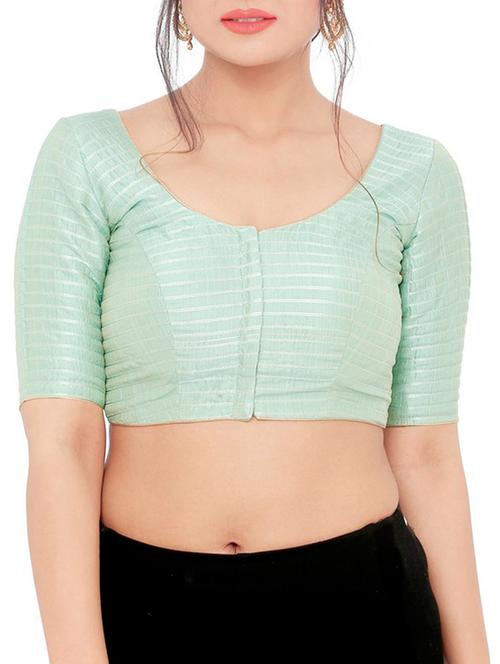Solid pastel blouse - 16105317 - Standard Image - 1
