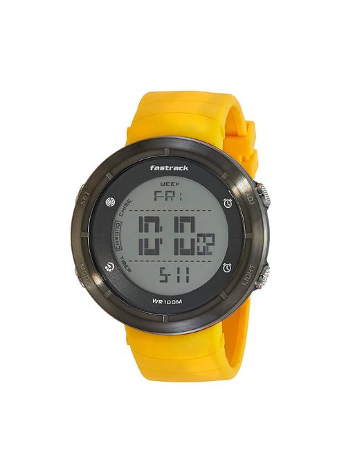 round dial digital watch -38047pp01 - 16106028 - Standard Image - 1