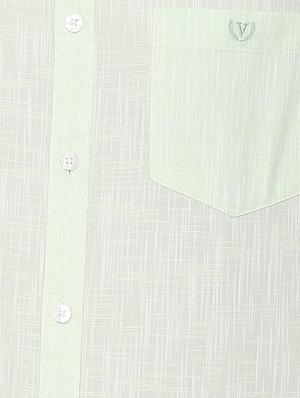 white linen casual shirt - 16106998 - Standard Image - 4