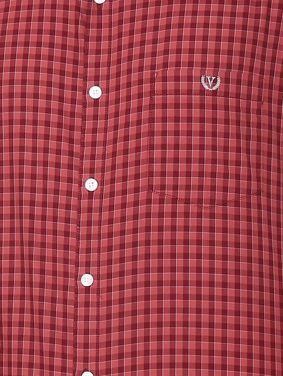 red checkered casual shirt - 16107038 - Zoom Image - 4