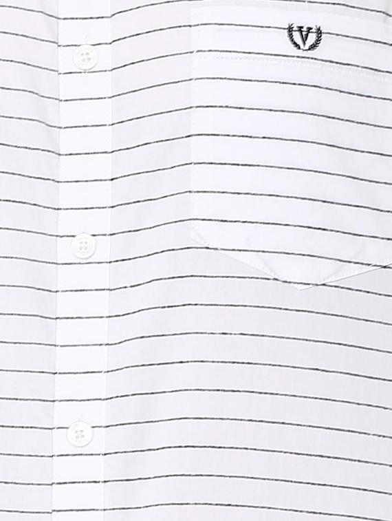 white striped casual shirt - 16107084 - Zoom Image - 4