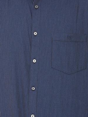 blue cotton casual shirt - 16107087 - Standard Image - 4