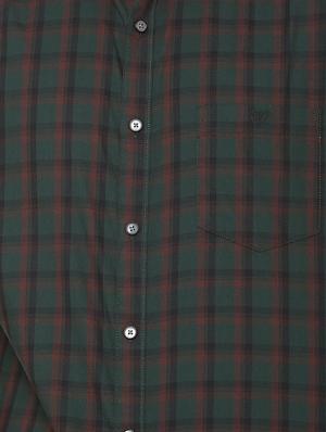 green checkered casual shirt - 16107090 - Standard Image - 4