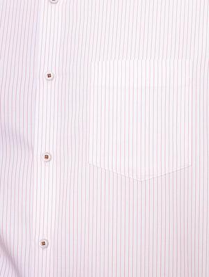 white striped formal shirt - 16107159 - Standard Image - 4