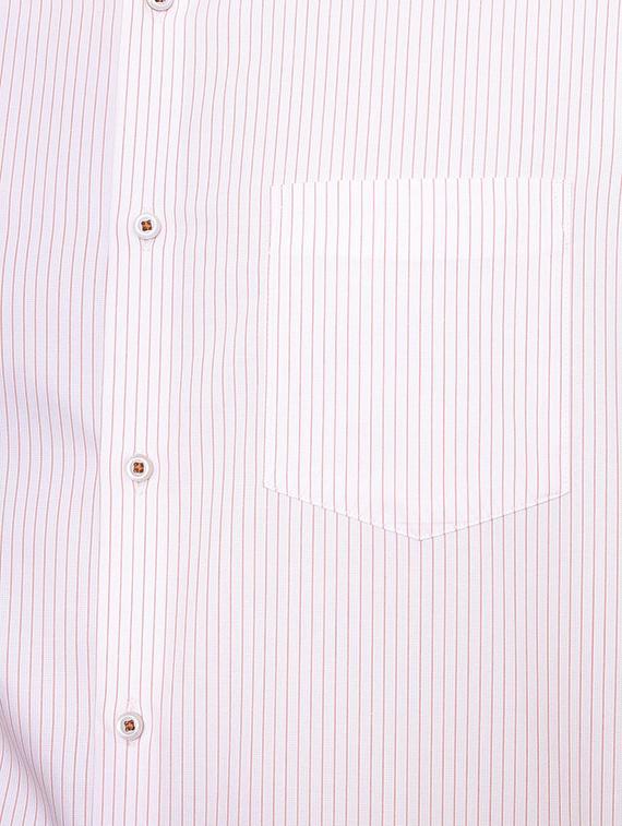 white striped formal shirt - 16107159 - Zoom Image - 4