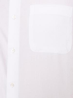 white solid formal shirt - 16107163 - Standard Image - 4
