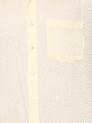 yellow printed formal shirt - 16107176 - Standard Image - 4