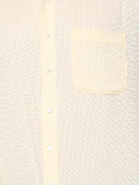 yellow printed formal shirt - 16107176 - Zoom Image - 4