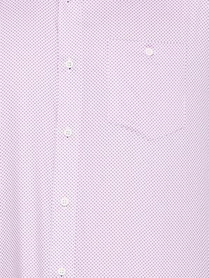 purple printed formal shirt - 16107392 - Standard Image - 4