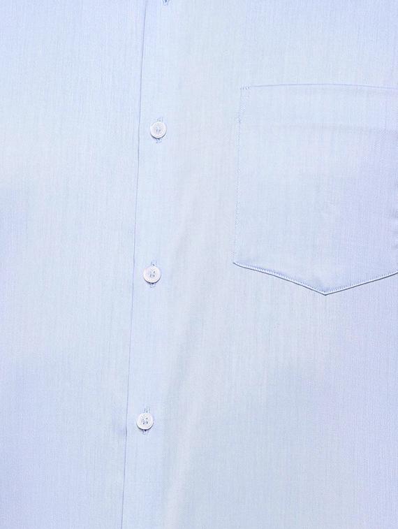 blue solid formal shirt - 16107462 - Zoom Image - 4