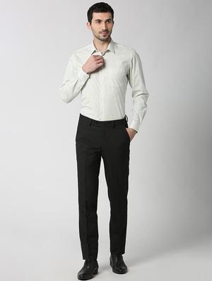 white striped formal shirt - 16107815 - Standard Image - 4