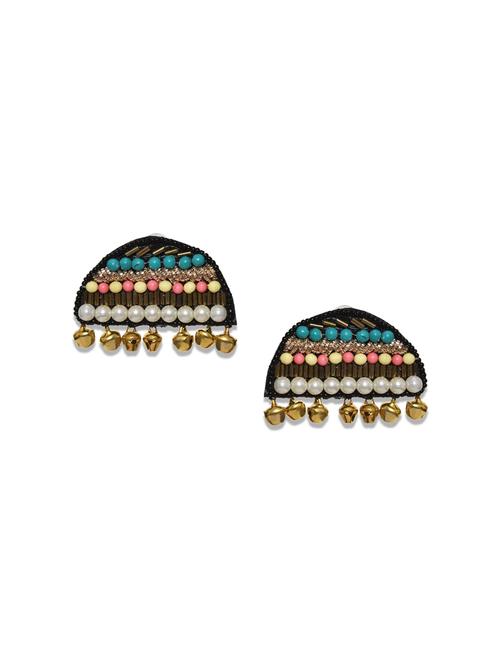 multi colored metal studs earring - 16108308 - Very Small Image - 1