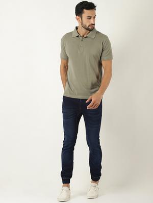 olive green camouflage back print tshirt - 16108905 - Standard Image - 4