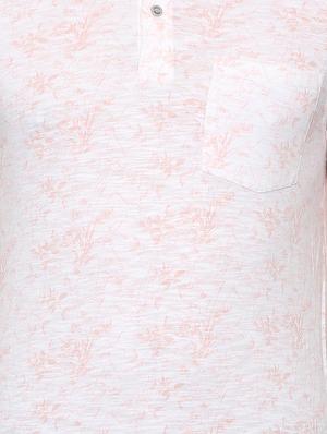 pink floral printed t-shirt - 16112309 - Standard Image - 4