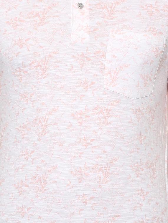 pink floral printed t-shirt - 16112309 - Zoom Image - 4