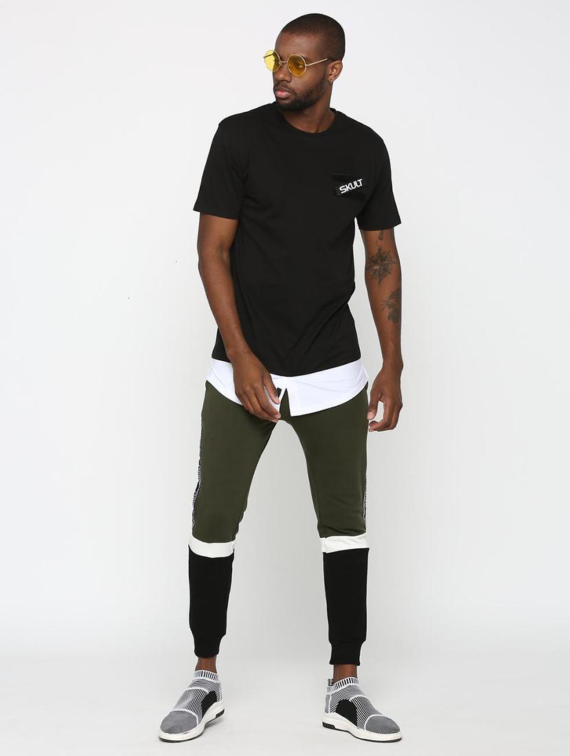 black solid tshirt - 16112350 - Zoom Image - 4