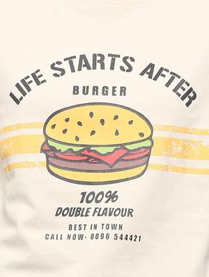 graphic print short sleeved tee - 16114643 - Standard Image - 4