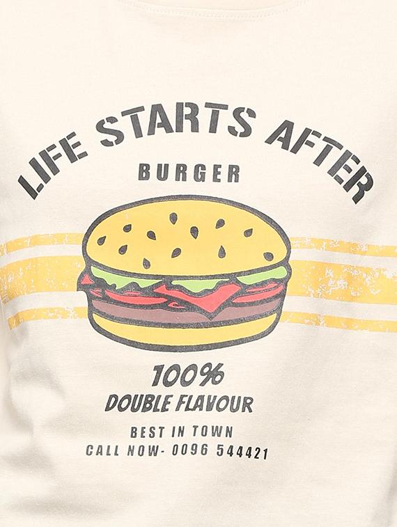 graphic print short sleeved tee - 16114643 - Zoom Image - 4