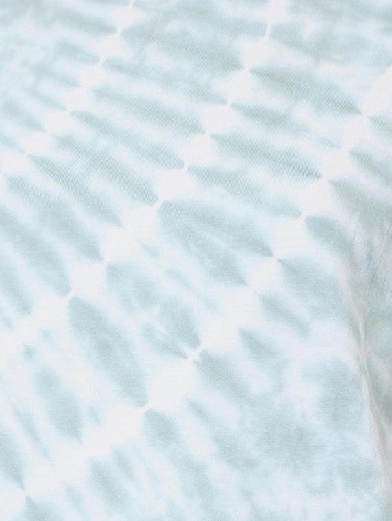 crew neck tied and dyed tee - 16114663 - Zoom Image - 4