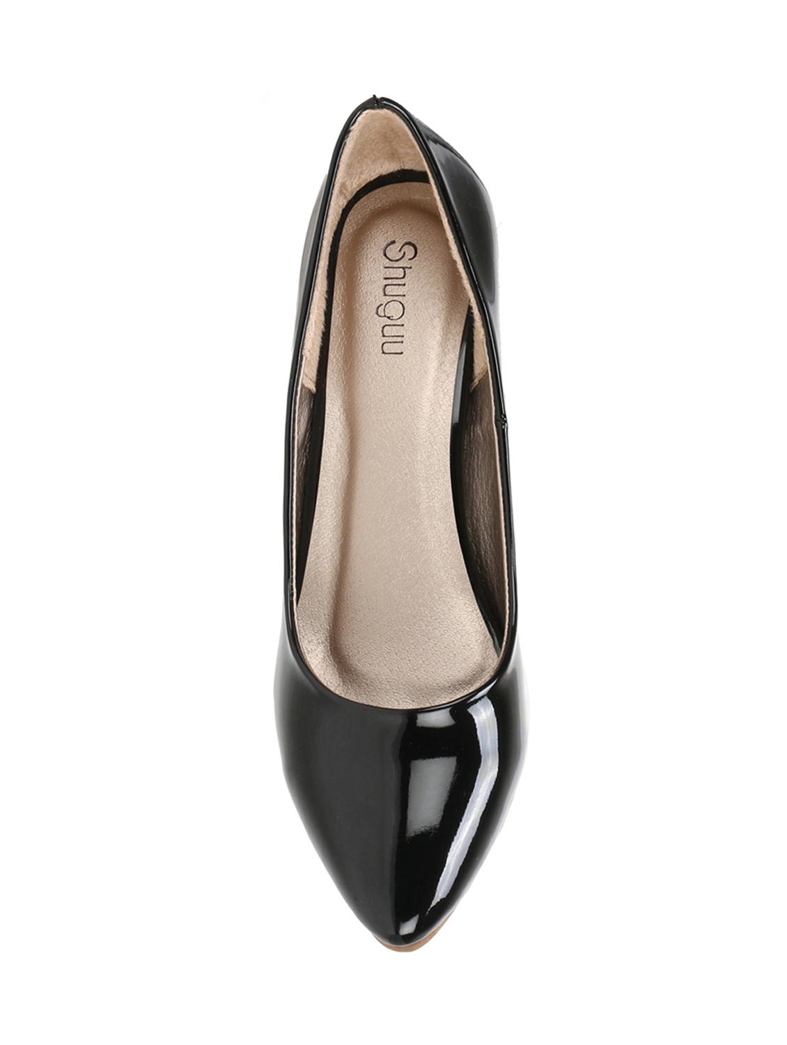 black slip on pumps - 16120506 - Zoom Image - 4