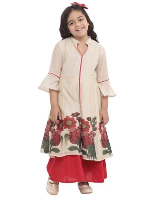 beige cotton suit set - 16128723 - Standard Image - 4