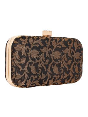 black metal box clutch - 16128899 - Standard Image - 4