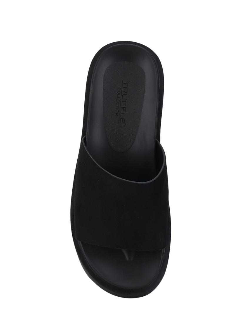 black platforms sandals - 16129361 - Zoom Image - 4
