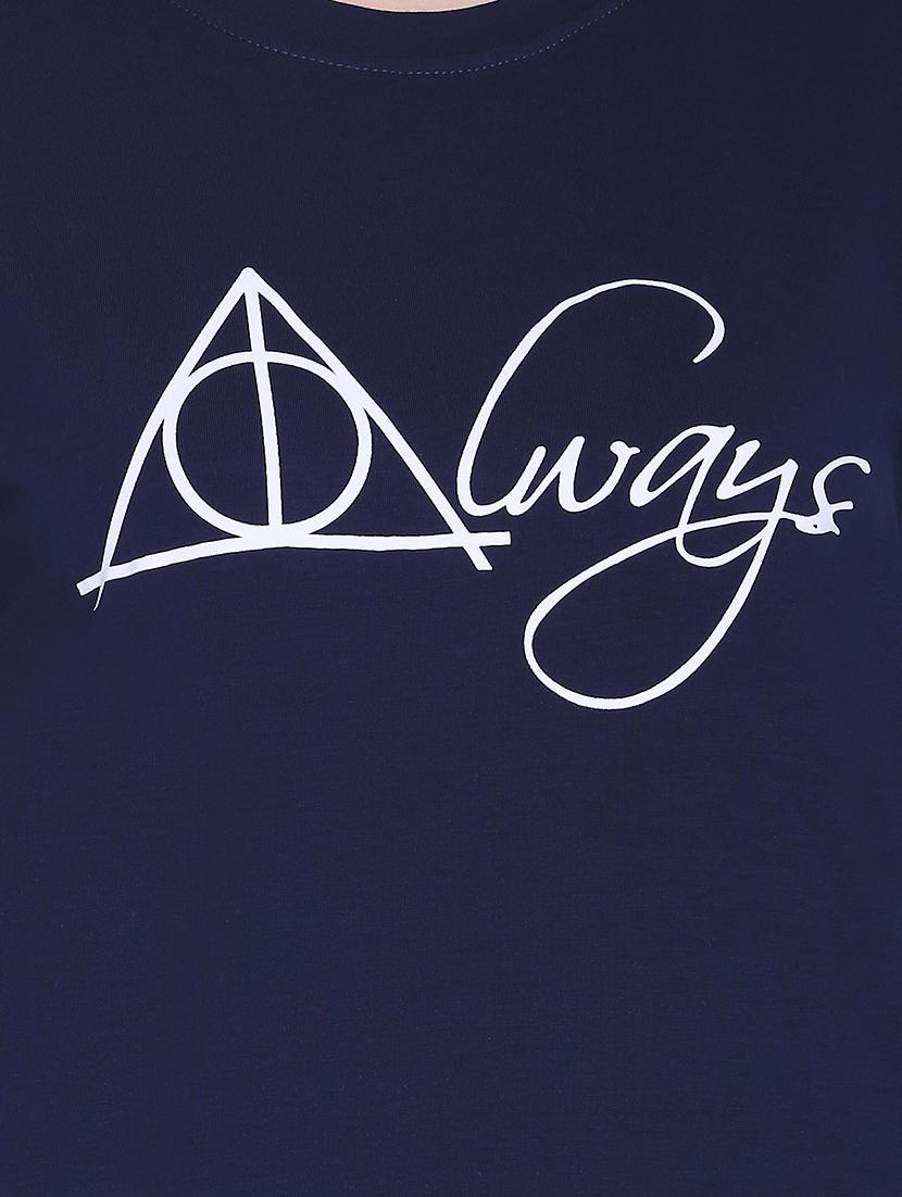 turn up sleeved graphic print tee - 16129715 - Zoom Image - 4