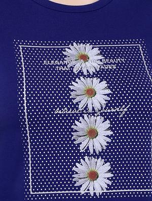 short sleeved graphic print tee - 16135604 - Standard Image - 4