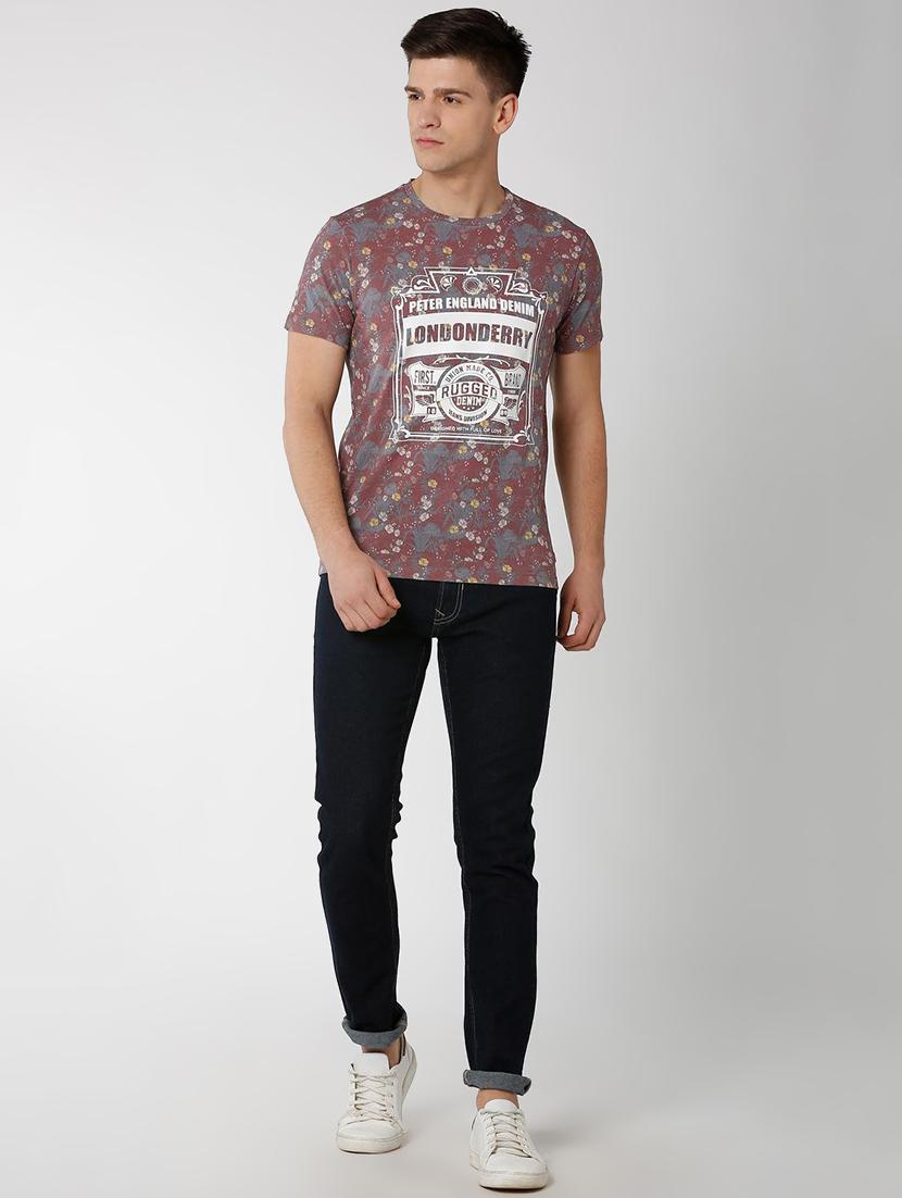 blue cotton plain jeans - 16137420 - Zoom Image - 4
