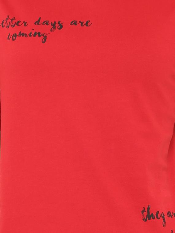 quirky text short sleeved tee - 16138292 - Zoom Image - 4