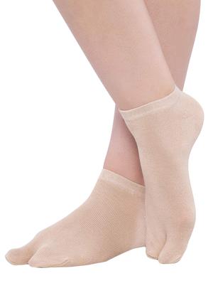 set of 3 multi colored cotton ankle length sock - 16138604 - Standard Image - 4