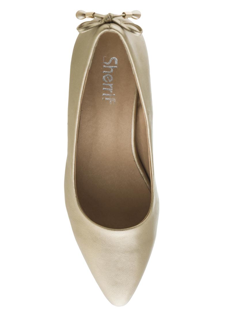 gold slip on pumps - 16139719 - Zoom Image - 4