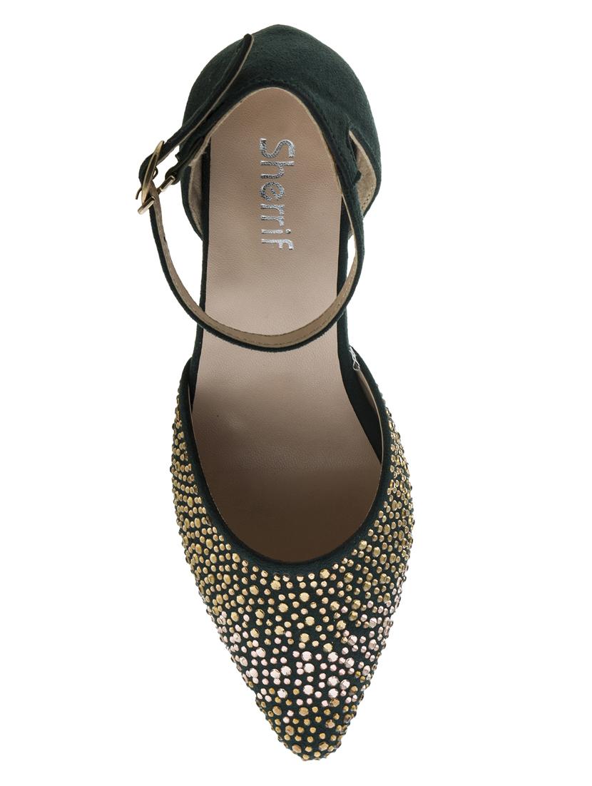 green closed back sandals - 16139737 - Zoom Image - 4