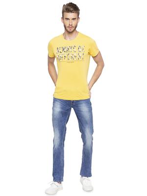 blue heavy washed jeans - 16140315 - Standard Image - 4