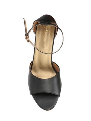 black ankle strap sandals - 16140560 - Standard Image - 4