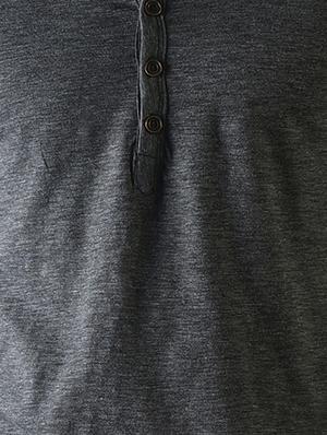 grey cotton t-shirt - 16142271 - Standard Image - 4