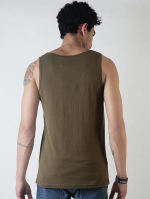 green plain vest - 16142331 - Standard Image - 4