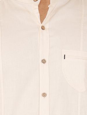 pink solid casual shirt - 16142517 - Standard Image - 4