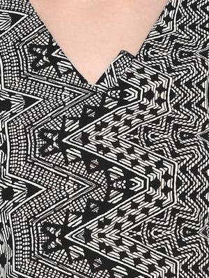 Printed kurta palazzo set - 16159096 - Standard Image - 4